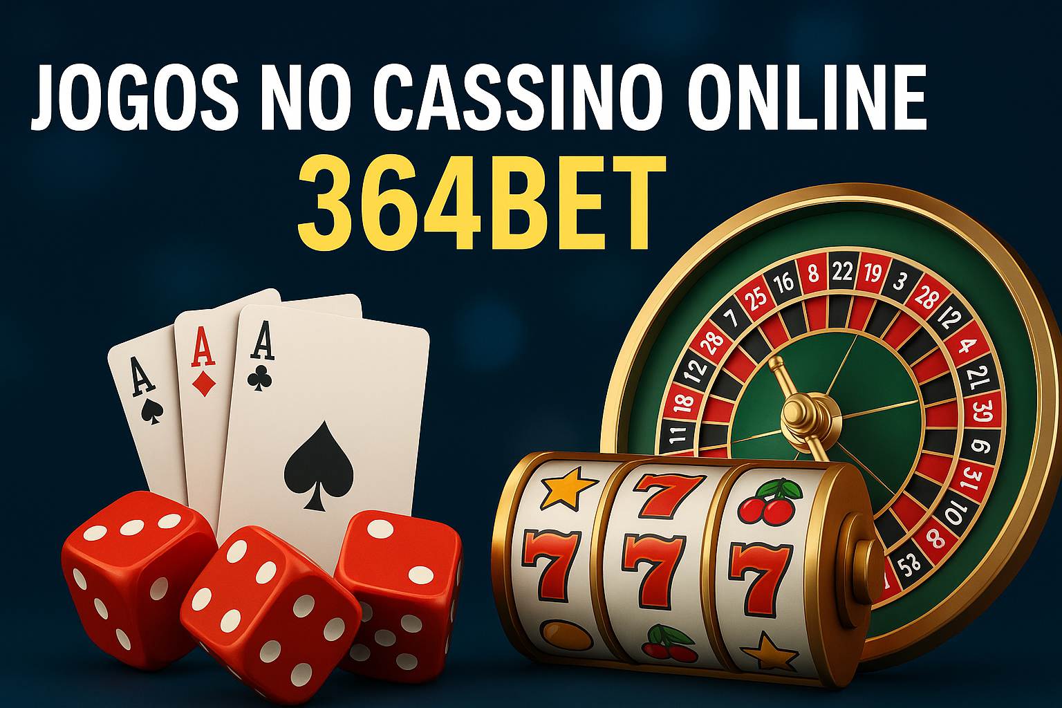 Jogos de cassino online inovadores e emocionantes na 364BET