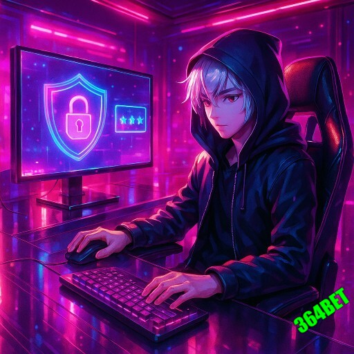 Imagem promocional 364BET destacando login rápido e plataforma segura